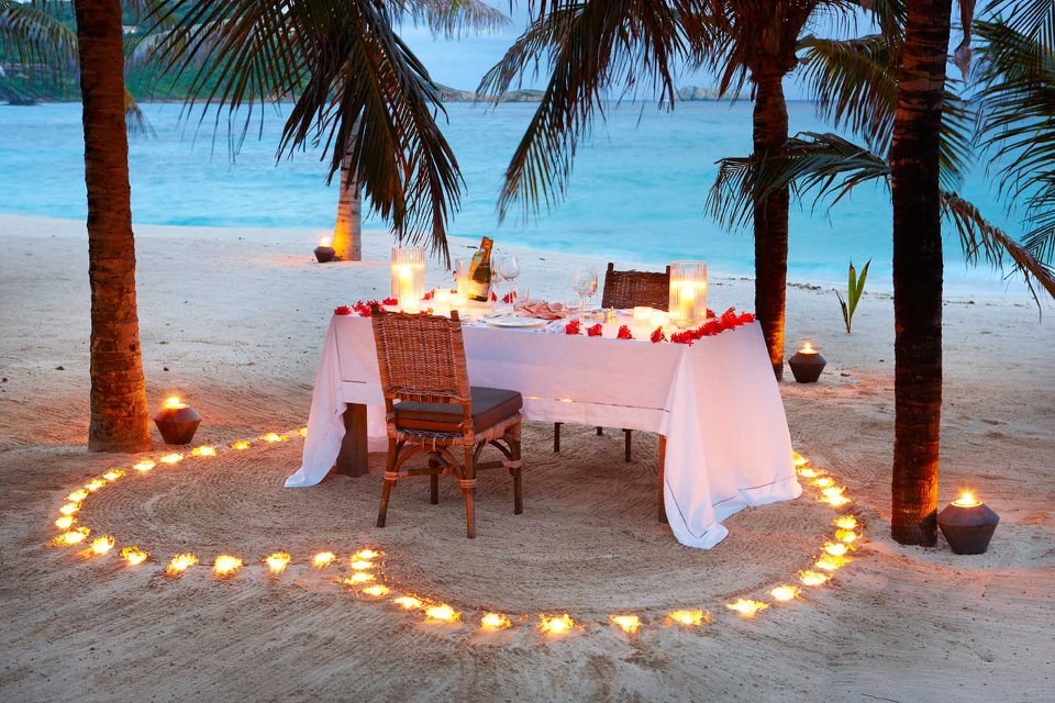 romantic beach